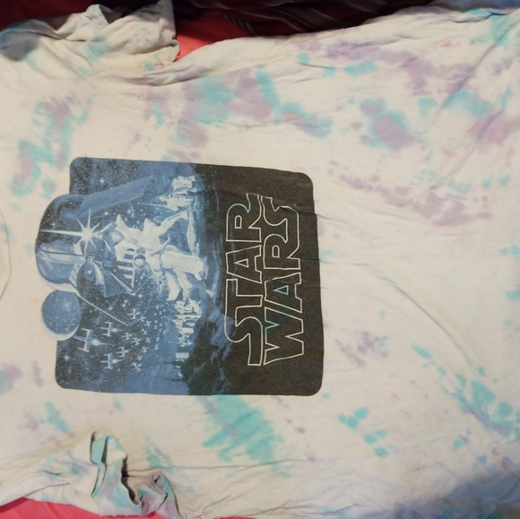 Star wars tie dye shirt